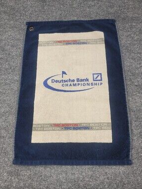 Rare Deutsche Bank Championship TPC Boston Devant Cotton Golf Bag Towel